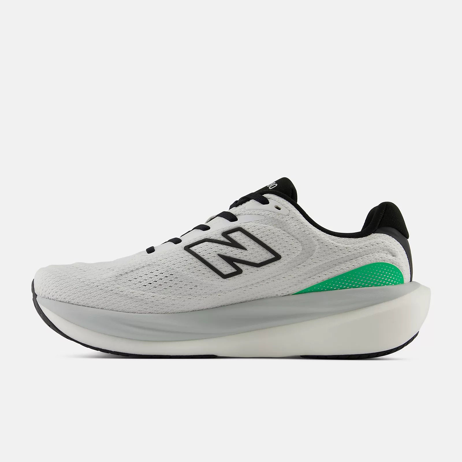 New Balance 1080v15 Running Shoes with Infinion Cushioning, White/Red/Green