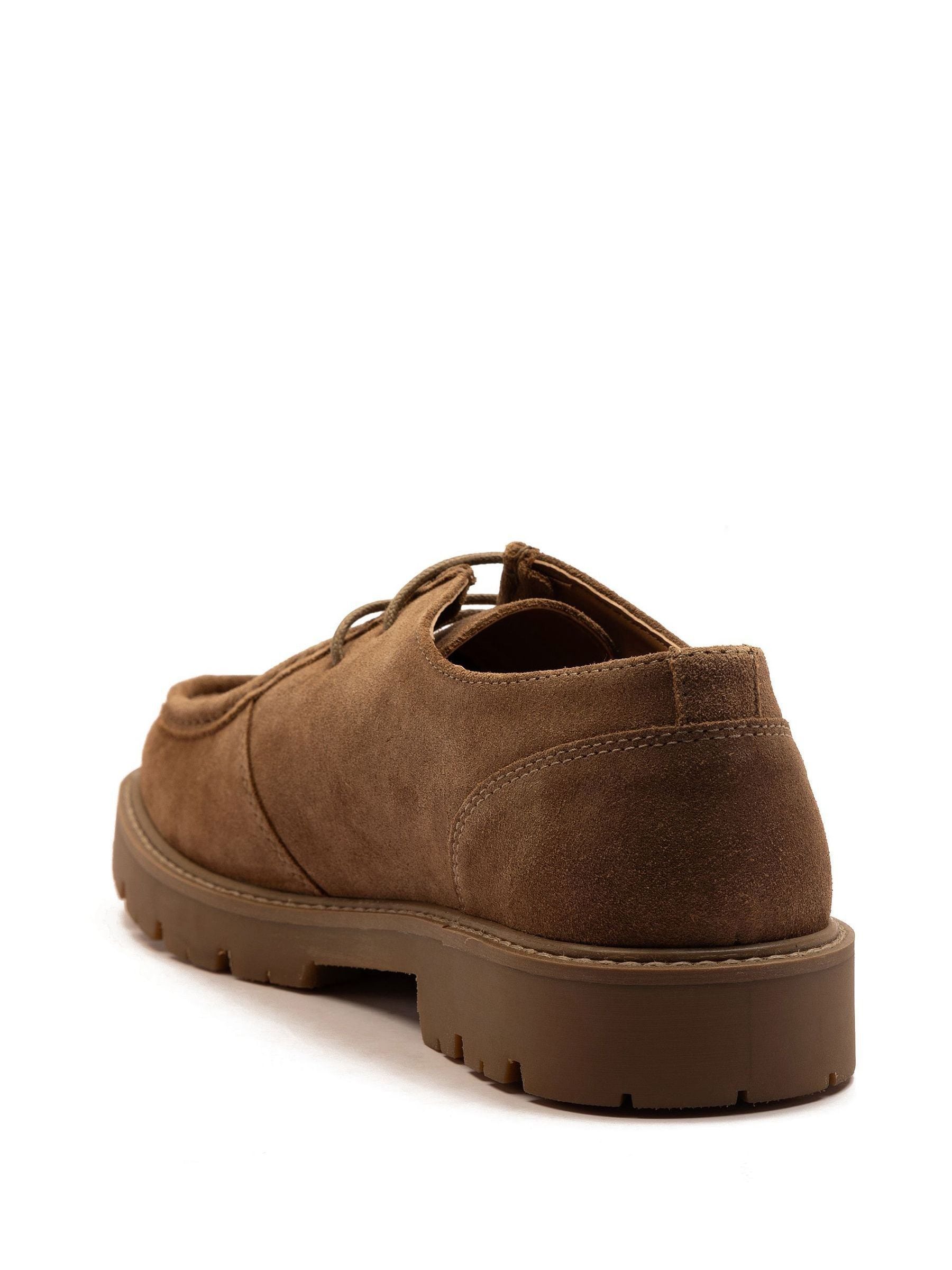 Off The Hook Jovi Suede Moc Toe Shoes Lug Sole