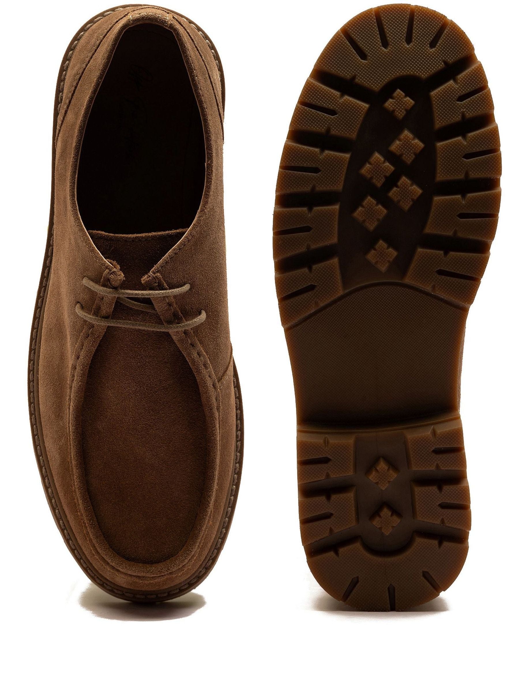 Off The Hook Jovi Suede Moc Toe Shoes Lug Sole
