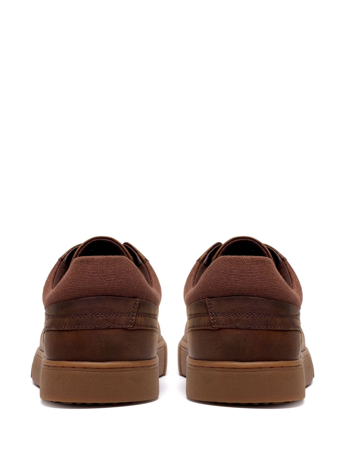 Clarks Men Casual LYDFORD LO Lace-Up Sneakers Brown Y36-415