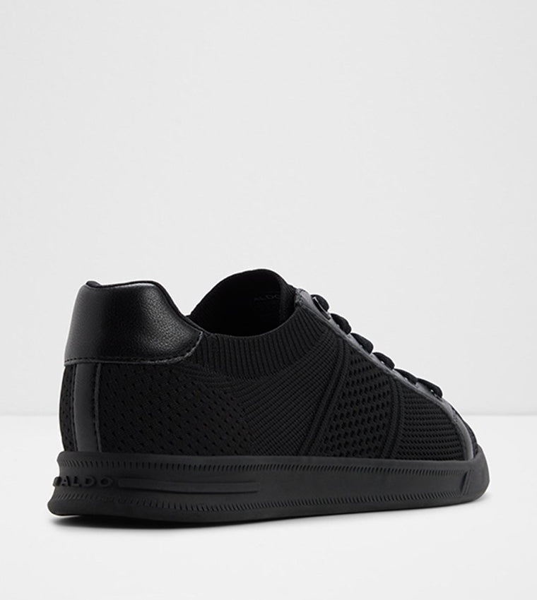 Aldo JOSHY Solid Lace-Up Sneakers Black alt1