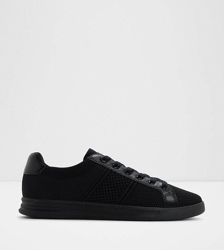 Aldo JOSHY Solid Lace-Up Sneakers Black