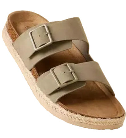 Max Jute Sandal Green
