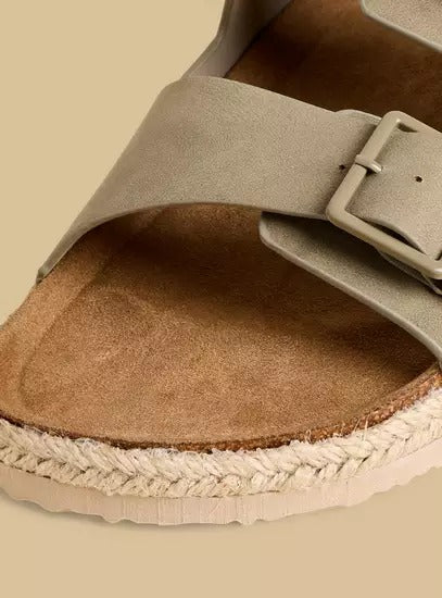 Max Jute Sandal Green