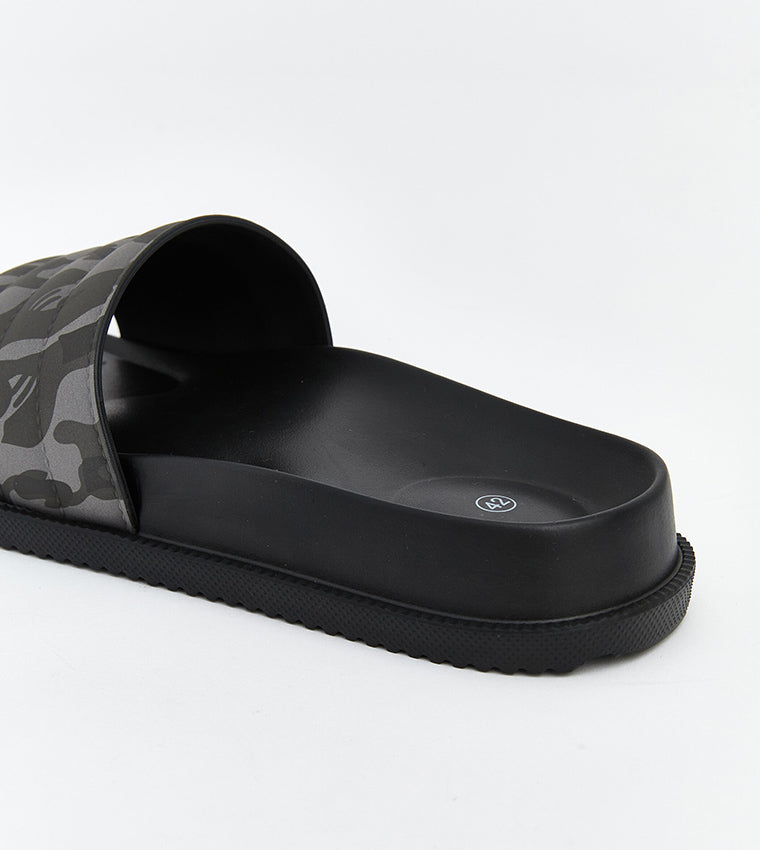 LC Waikiki Patterned Open Toe Slides