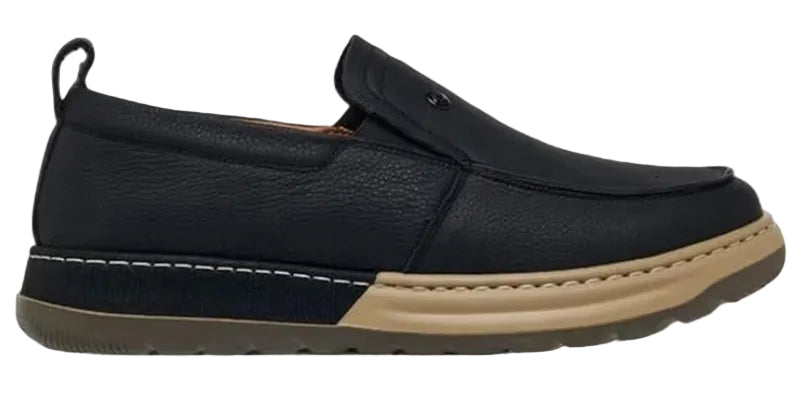 Le Confort Men's Leather Loafer Black