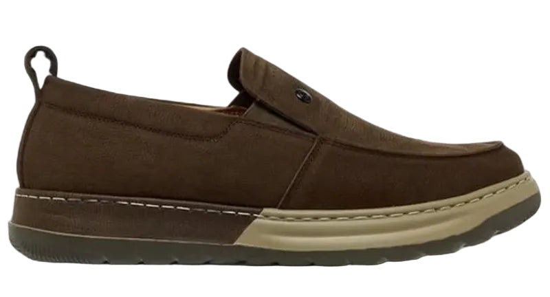 Le Confort Men's Leather Loafer Brown