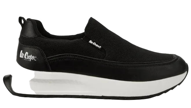 Lee Cooper Men's Slip-Ons Black