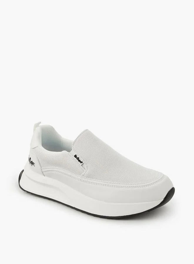 Lee Cooper Men's Slip-Ons White