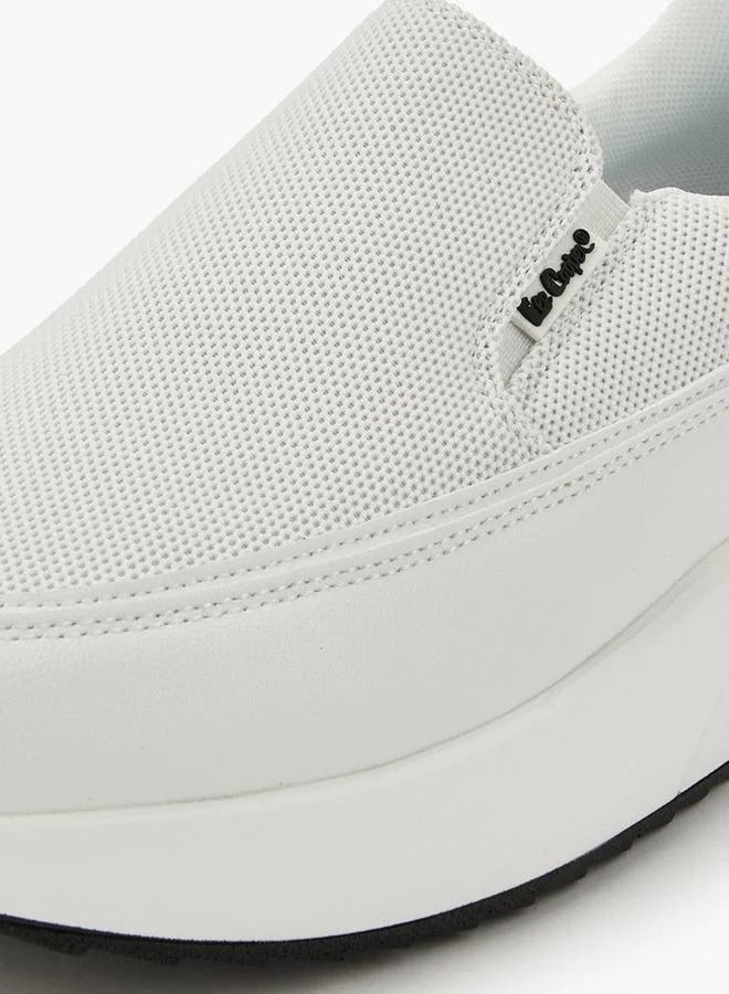 Lee Cooper Men's Slip-Ons White