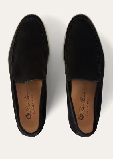 Premium Grade Summer Walk Loafers - Black