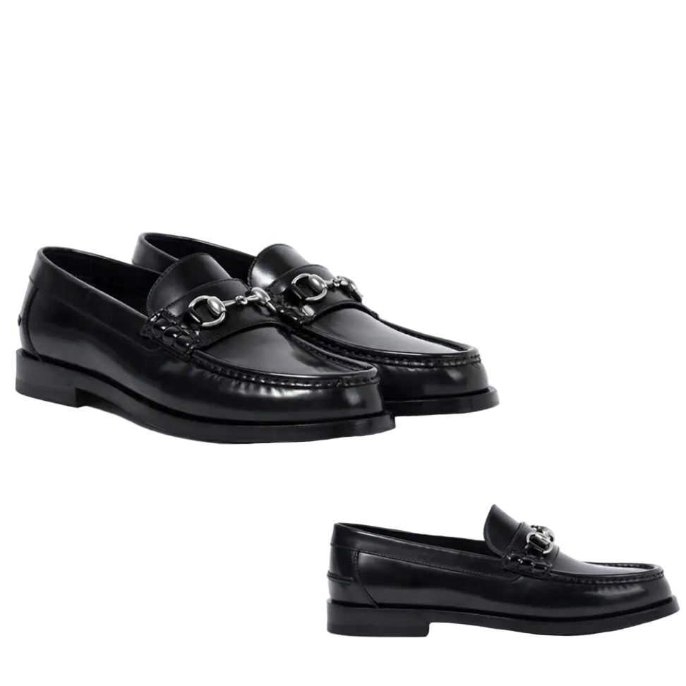Men's loafer with Horsebit Black