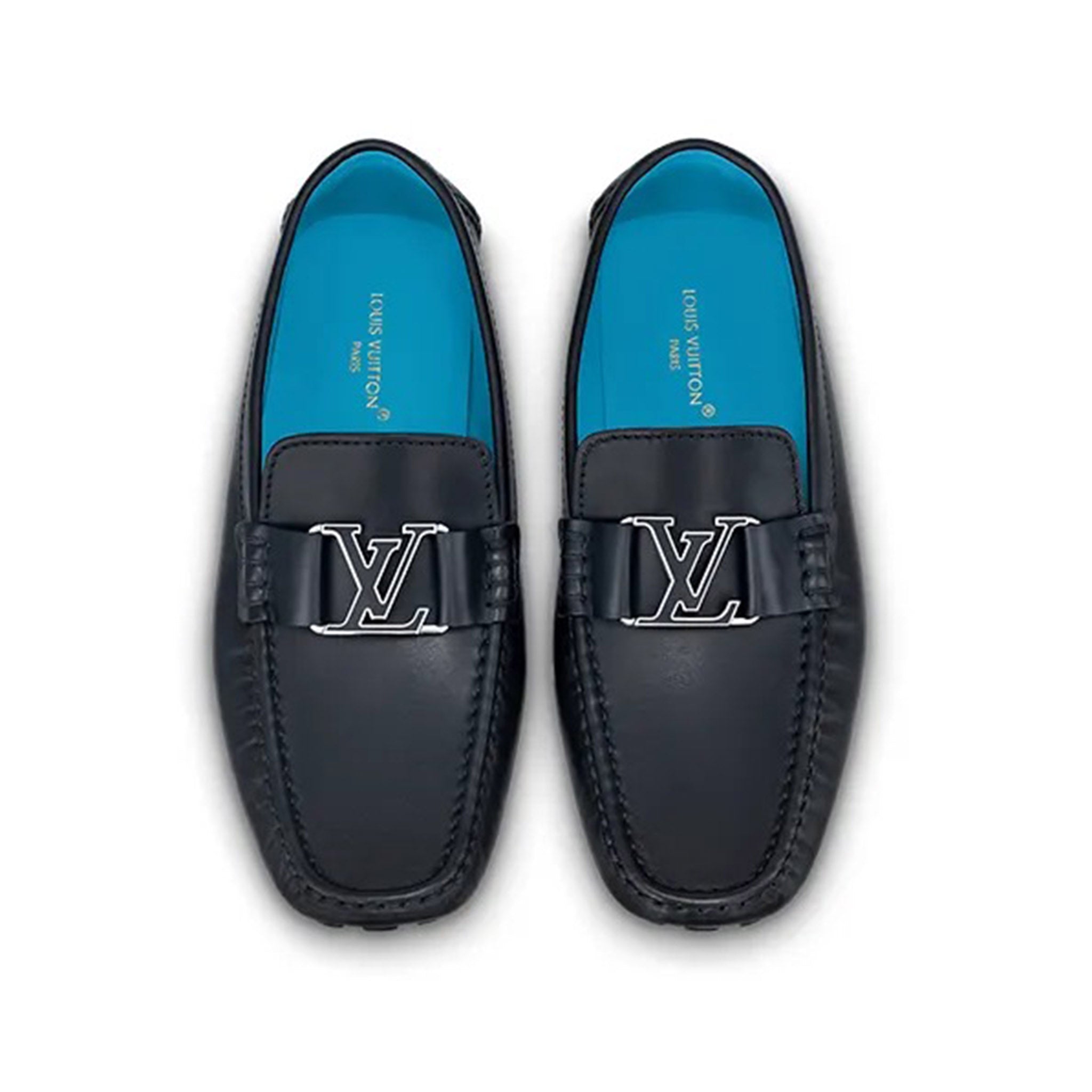 L.V Monte Carlo Moccasin for Men Black - Jango Mall