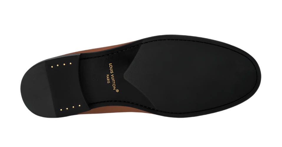 LV Major Loafer Cognac Brown