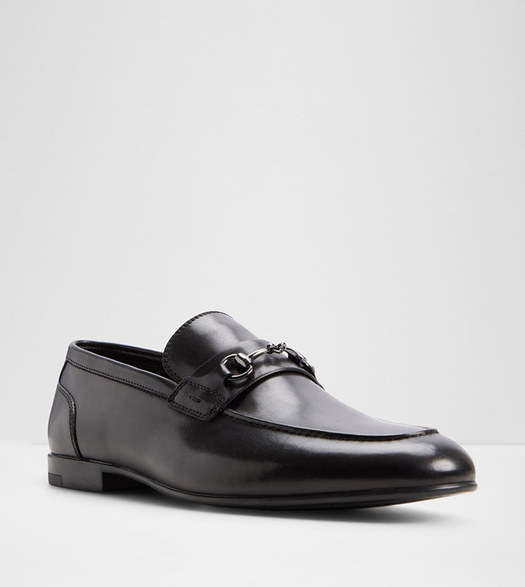 Aldo MARVIN Metal Accent Loafers Black alt1