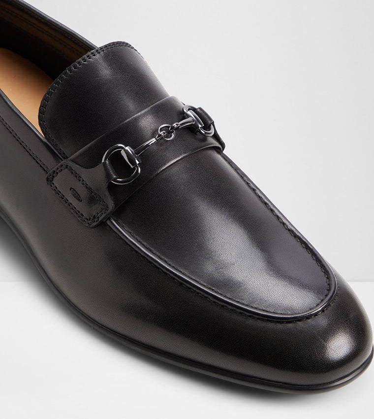 Aldo MARVIN Metal Accent Loafers Black alt3