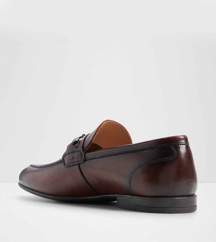 Aldo MARVIN Metal Accent Loafers Tan alt2