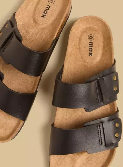 Max Stud Embellished Slip-On Sandals