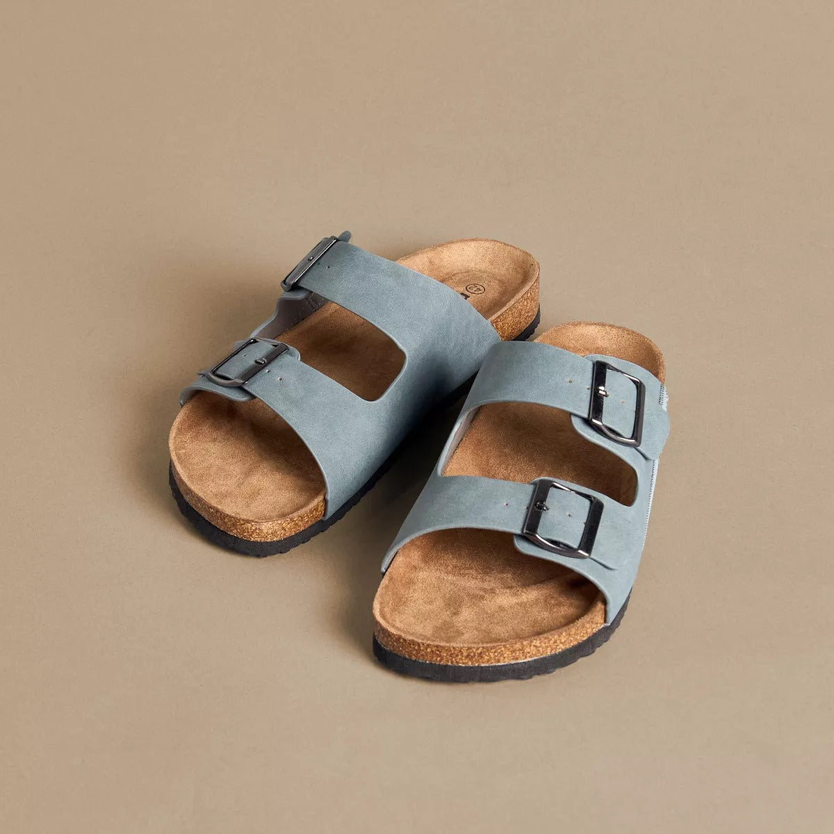 Max Buckle Detail Slip-On Sandals for Men