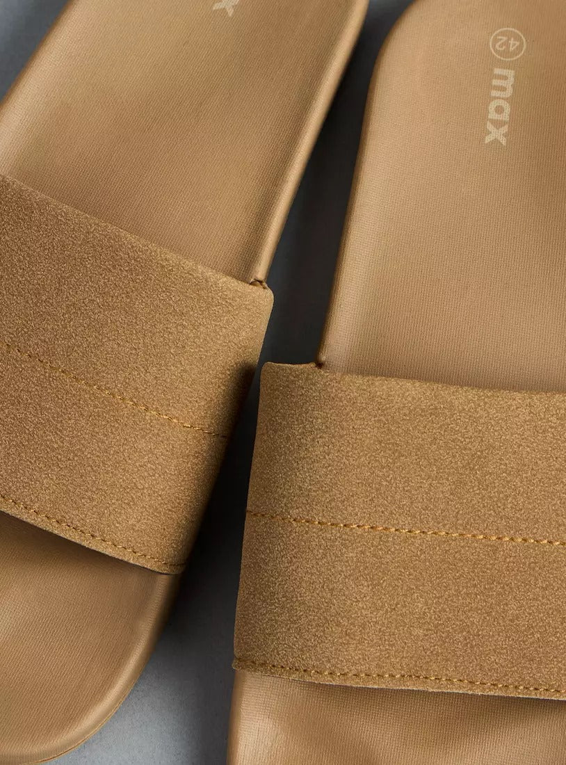 Max Textured Slides for Men
