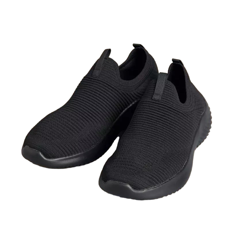 Textured Slip-On Sports Shoes