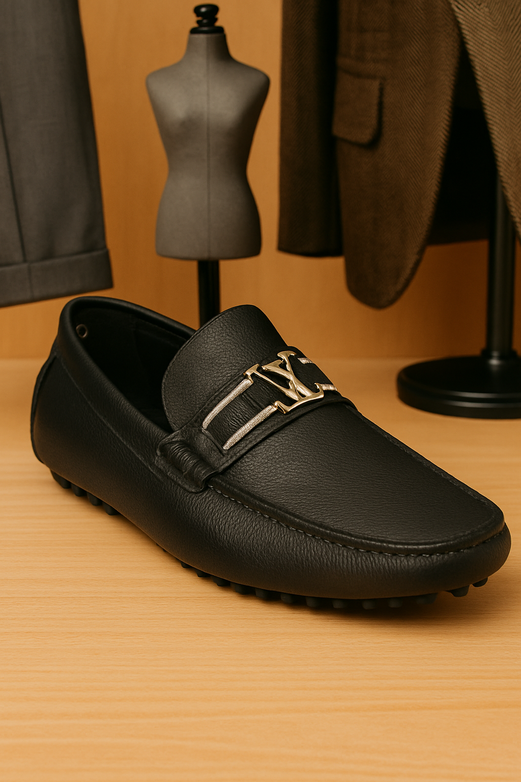 L.V hockenheim moccasin for men