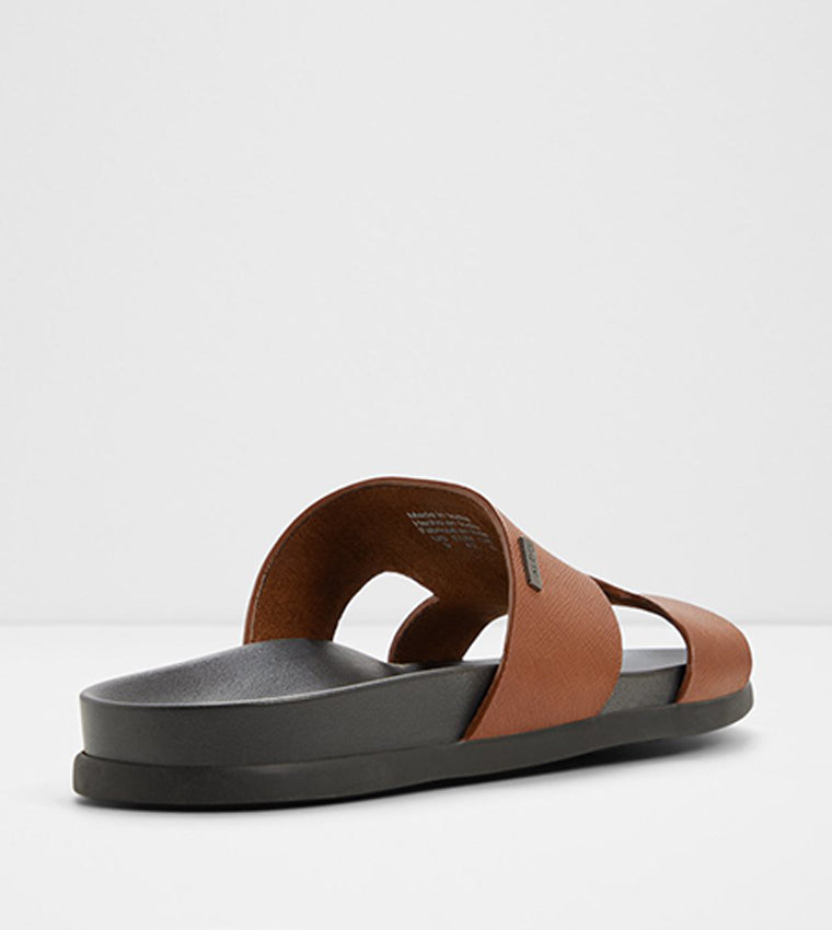 Aldo MONDI-IN Open Toe Comfort Sandals - Brown