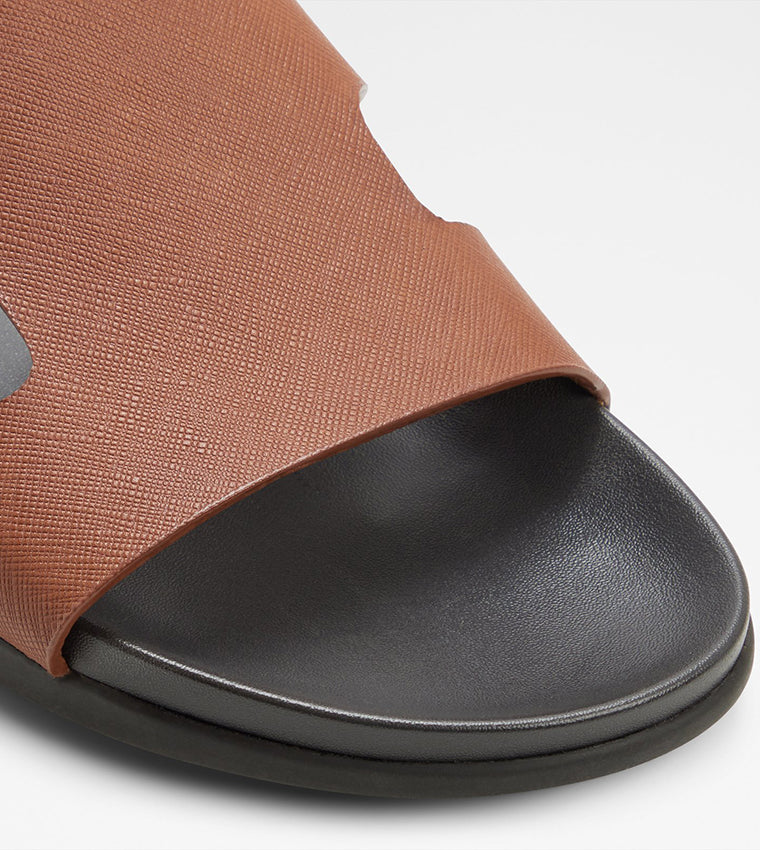 Aldo MONDI-IN Open Toe Comfort Sandals - Brown