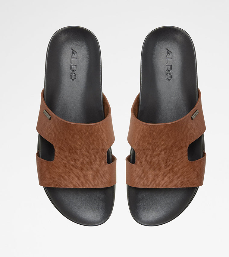 Aldo MONDI-IN Open Toe Comfort Sandals - Brown