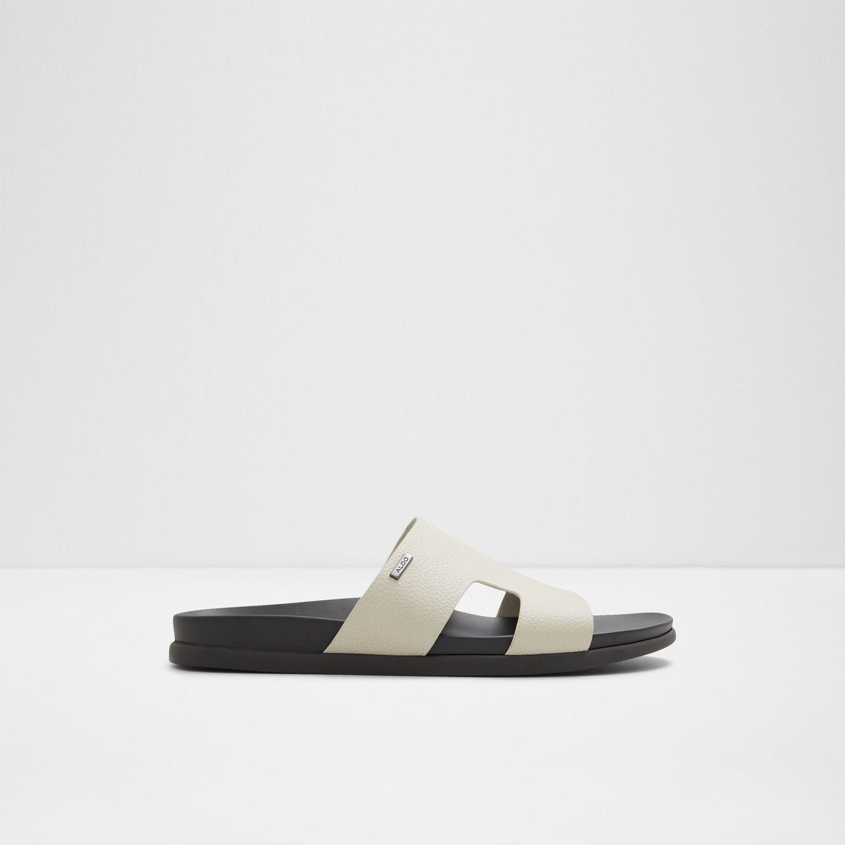 Aldo Mondi-In Flat Sandals Light Grey