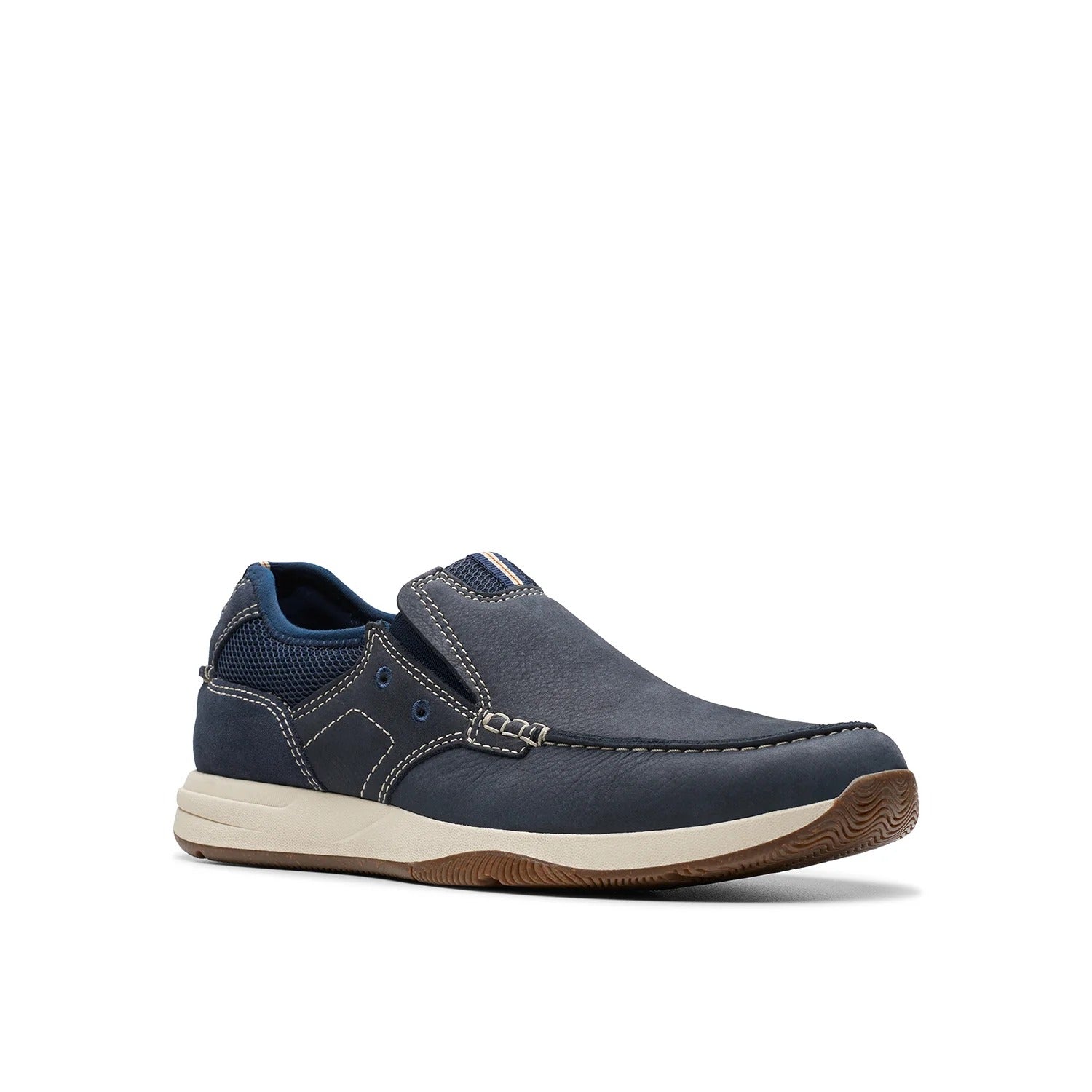 Clarks Mens - Sailview Step Navy Nubuck
