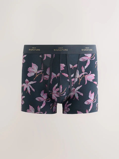 Next Kew Collection Floral Print Signature A-Fronts 4 Pack