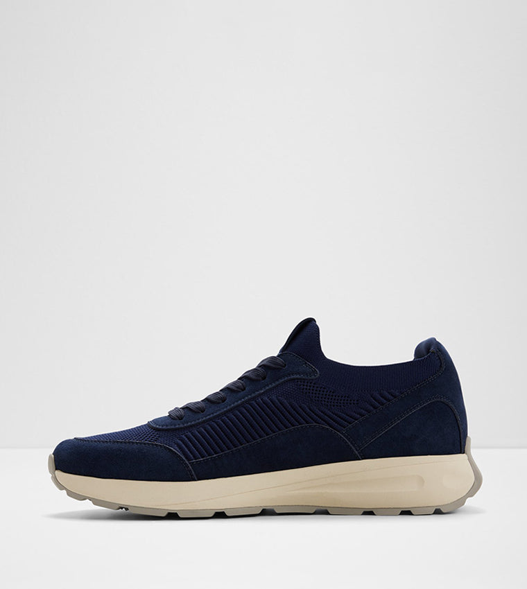 Aldo NICCO Textured Round Toe Lace Up Shoes Navy alt 2