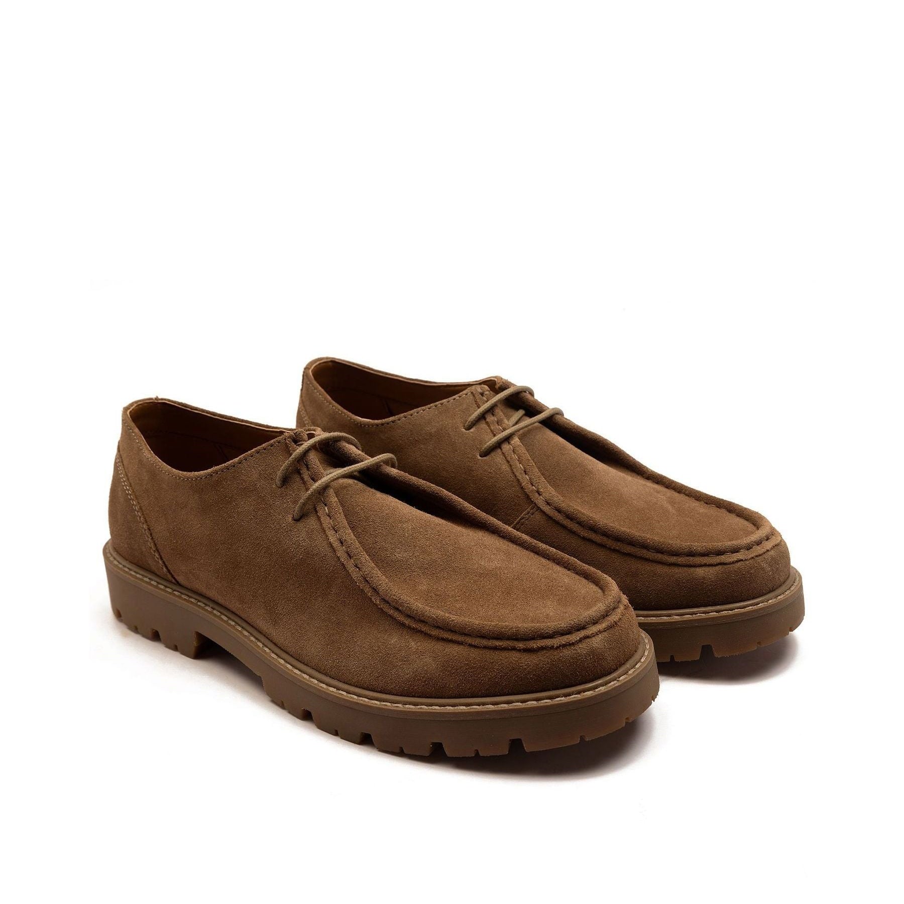 Off The Hook Jovi Suede Moc Toe Shoes Lug Sole