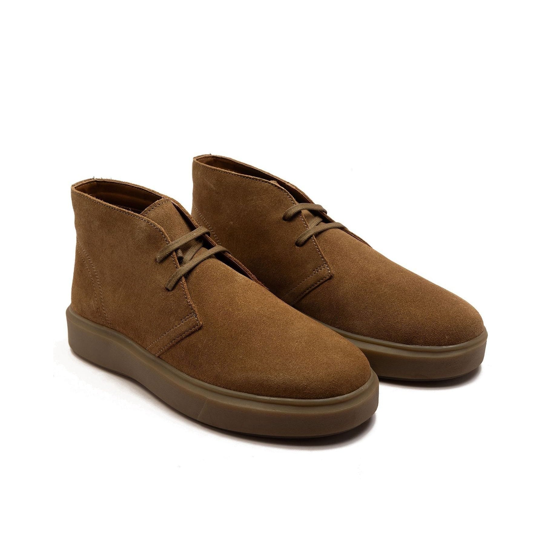 Off The Hook Jethro Suede Leather Chukka Boots Brown