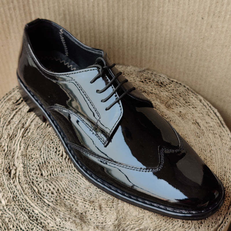 Patent leather Shoes Black - Jango Mall