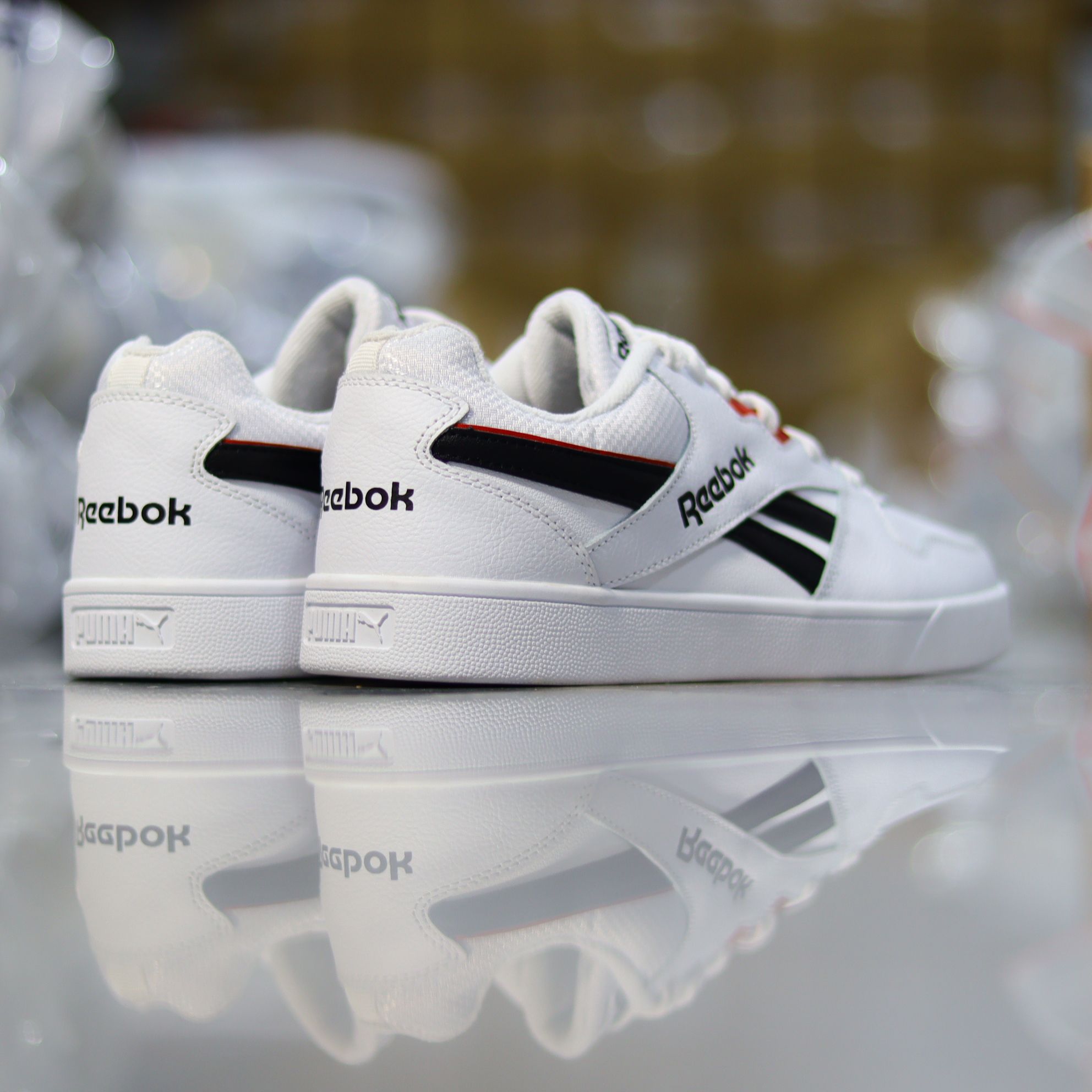 Reebok x Puma Sneaker for Men White/Blk - Jango Mall