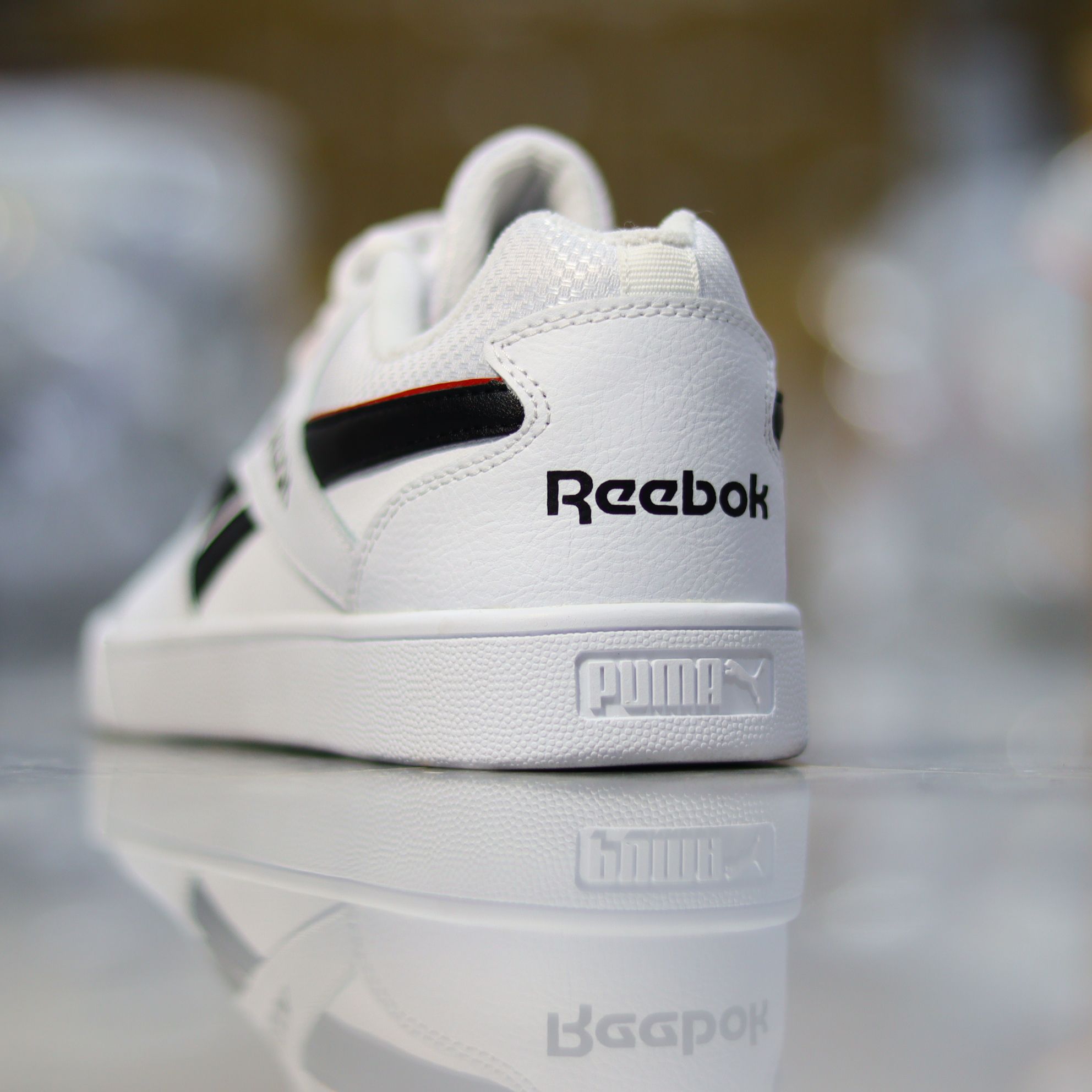 Reebok x Puma Sneaker for Men White/Blk - Jango Mall