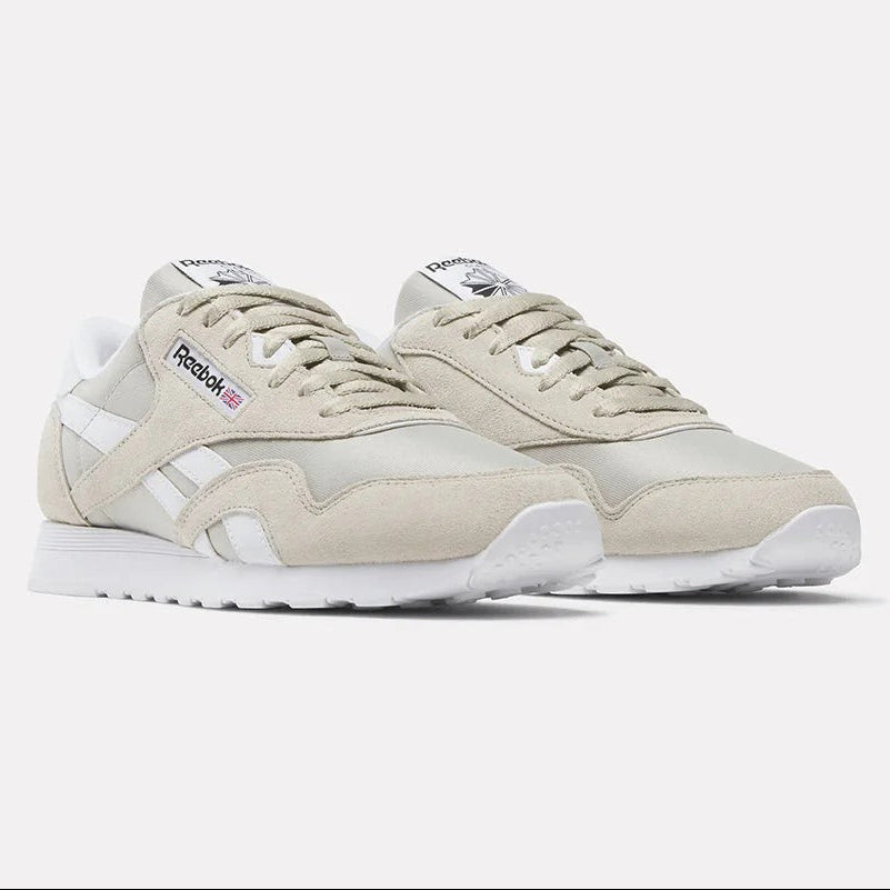 Reebok Classic Nylon Men's Shoes Beige/White
