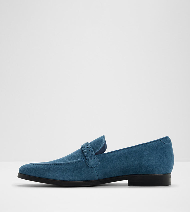 Aldo Ringo Braided Strap Loafers Blue - alt2