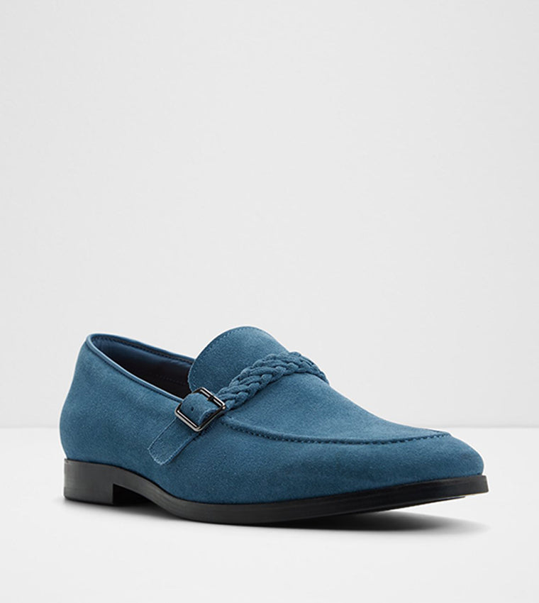 Aldo Ringo Braided Strap Loafers Blue - alt3
