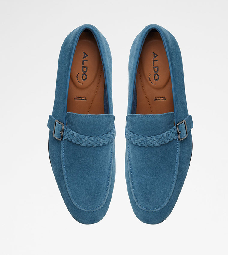 Aldo Ringo Braided Strap Loafers Blue - alt5