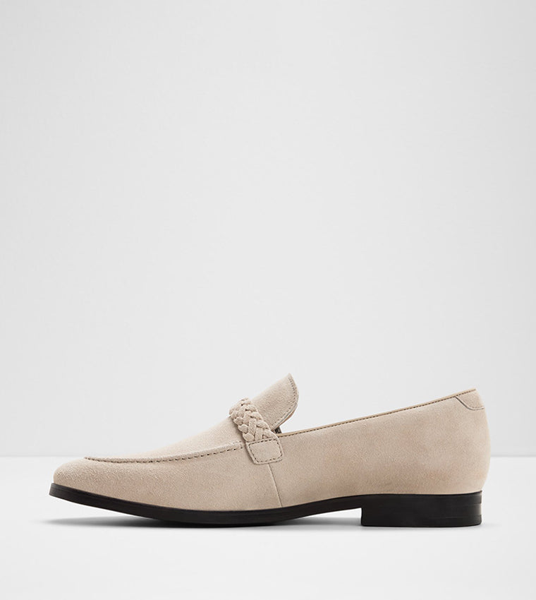 Aldo Ringo Braided Strap Loafers Beige - alt2