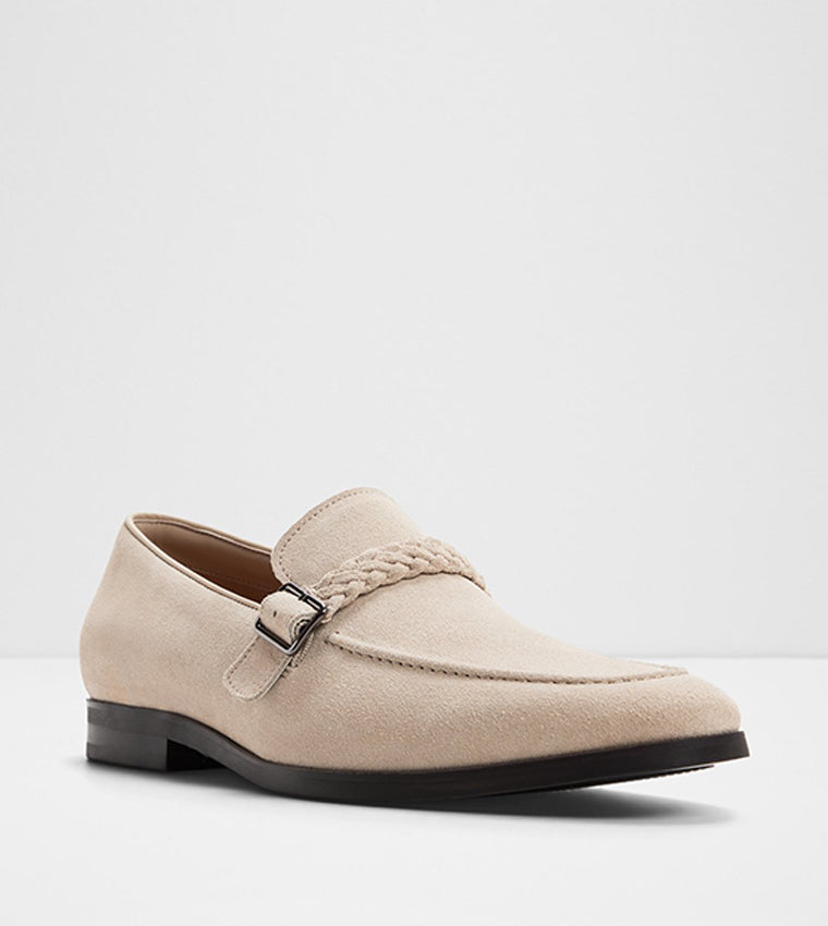 Aldo Ringo Braided Strap Loafers Beige - alt3
