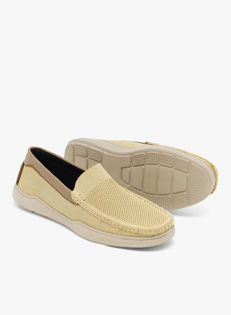 Robertwood Casual Knitted Moccasin Beige