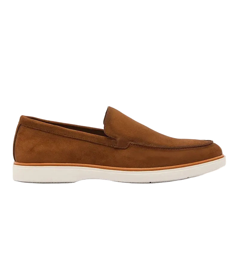 Robert Wood Casual Slip Ons Brown