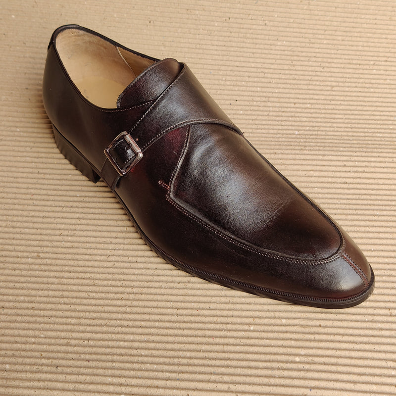 Single Monk Two Tone Shoe