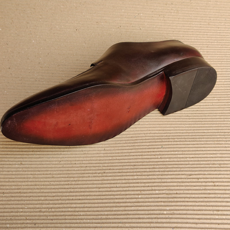 Single Monk Two Tone Shoe