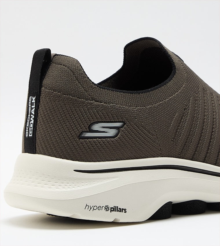 Skechers Go Walk Slip-on Shoes Olive Green - Jango Mall