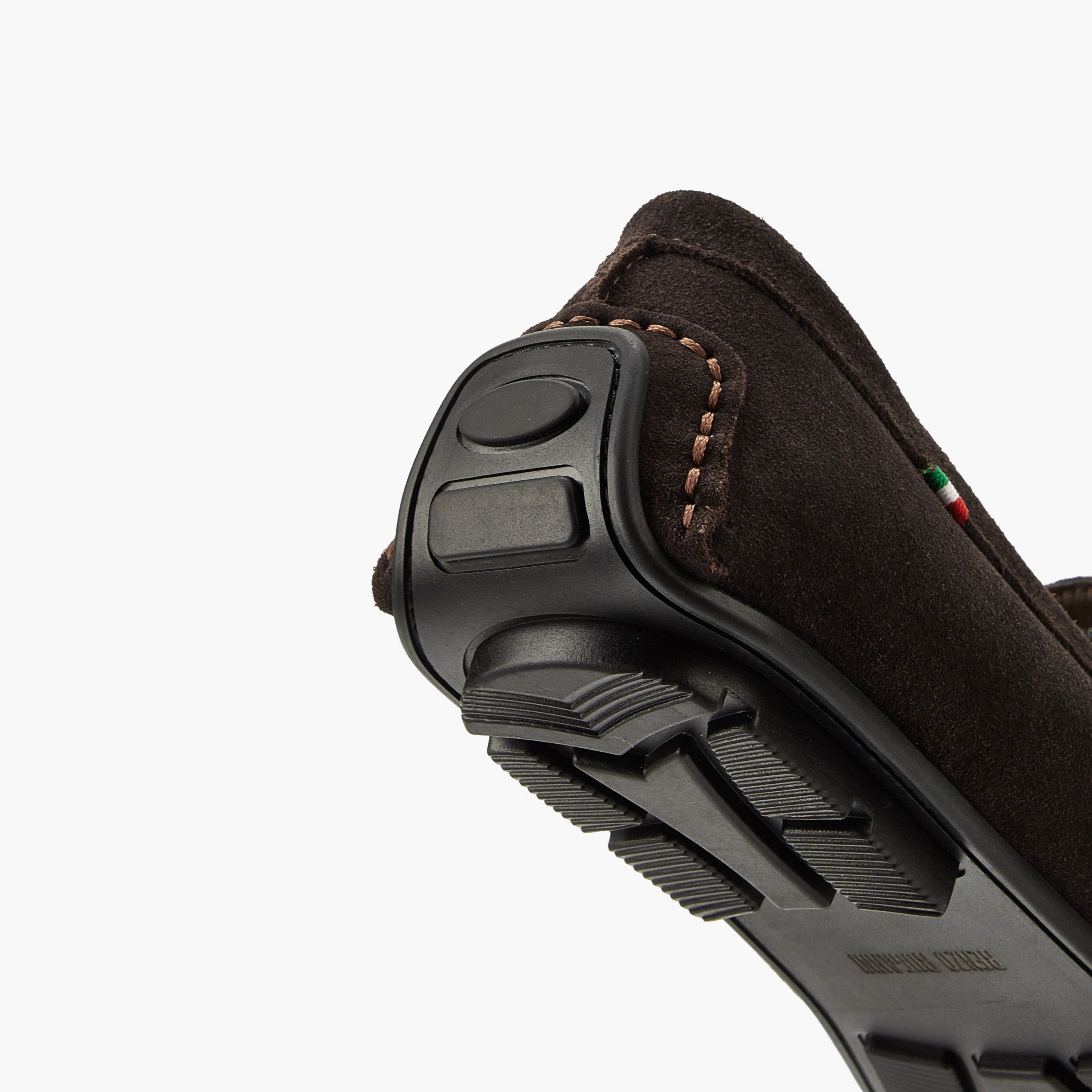 Renzo Ruganni Suede Leather Loafers Brown